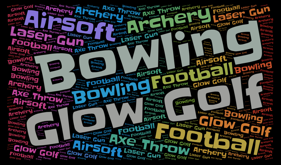 Bowling-Golf-Airsoft-Archery