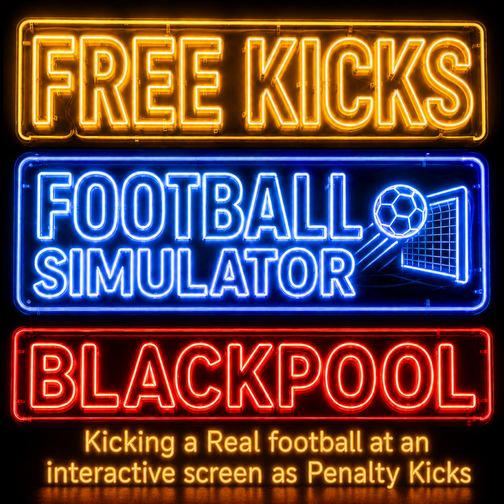 football simulator in blackpool